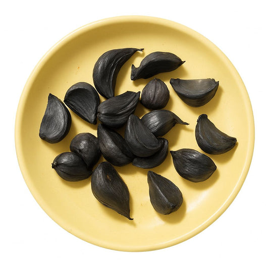 Alho Negro 100g no Vidro descascado 100% Natural da El Cordero