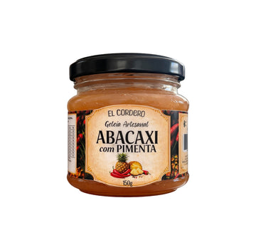 Geleia de Abacaxi com Pimenta 150g 100% Natural da El Cordero