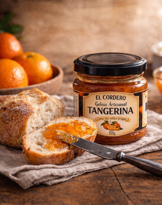 Geleia de Tangerina 150g 100% Natural da El Cordero